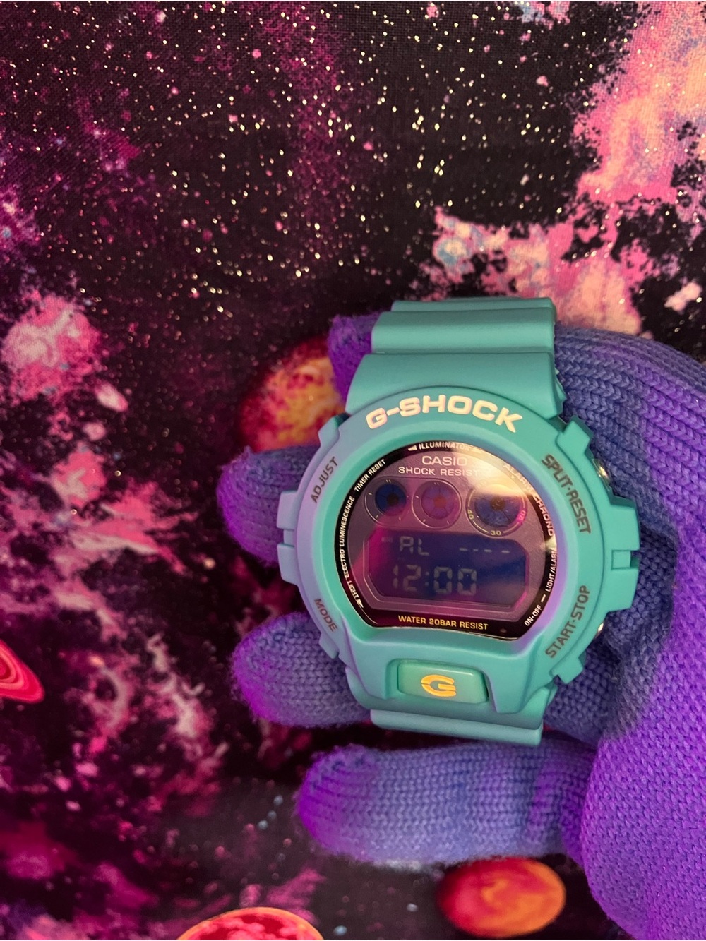 Custom G Shock Teal Style Colorway - Picture 2 of 4
